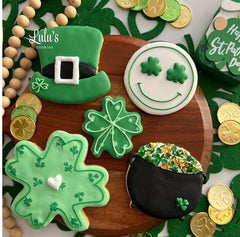 St Patrick Days Cookie Class - Royal Icing - March 9th 2:30 to 5:00pm - Guest Instructor Luma from LuLu's Cookies -