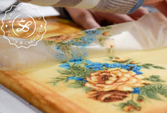 Flower Biscuit Imprimé - Guest Instructor Laura Saporiti - April 6th 9:30 to 5:30pm