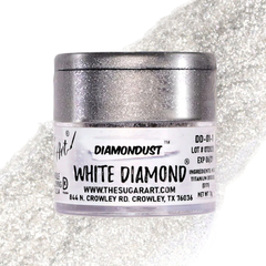 White Diamond Edible Glitter -  3gr