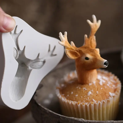 3D Deer Silicone Mold