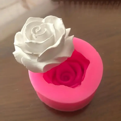 Rose Pendant Silicone Mold - small