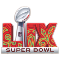 NFL Super Bowl LIX Layon - 12 ct - bulk