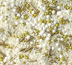 Wedding White Sprinkle Mix - 2oz