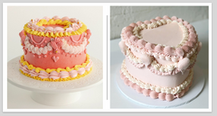 Mini-Series:  Buttercream Cakes:  Vintage Design -  February 22nd  - 3:00 to 5:00pm