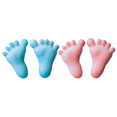 Baby Feet - 8 ct - Pink or Blue