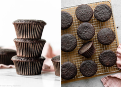 Pre-Baked Cupcakes - Chocolate - 168 ct. - Bulk