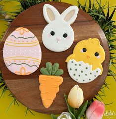 Easter Cookie Class - March 23rd 2:30 to 5:00- Guest Instructor Luma from LuLu's Cookies