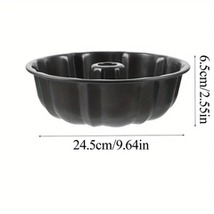 Fluted Bundt Cake Pan - 10 Cup Capacity - 8 1/4" x 3 7/8"