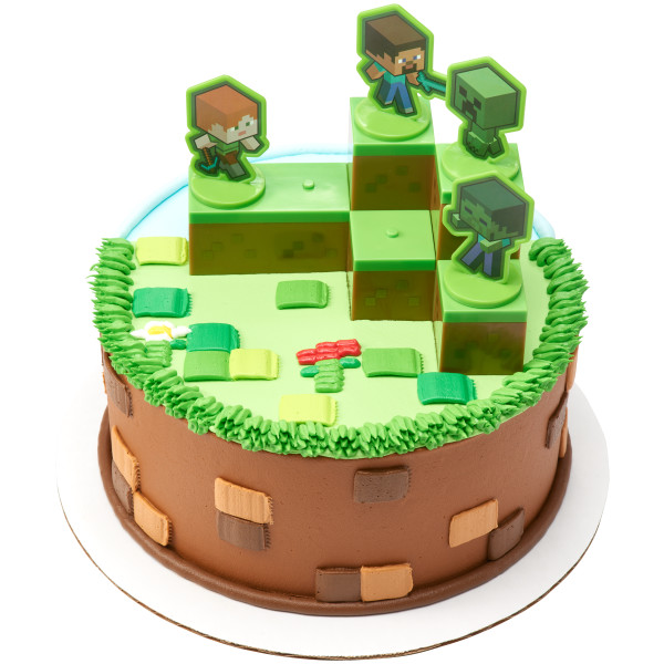 MINECRAFT Mobs Beware! Topper | Cake Craft Shoppe, LLC