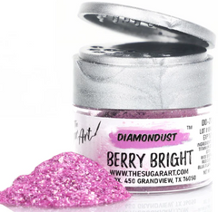 Berry Bright Edible Glitter - 2.5gr