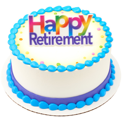 Happy Retirement Topper - 6 pc - Bulk