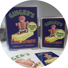 Ginger's breadboys Cookie Kit