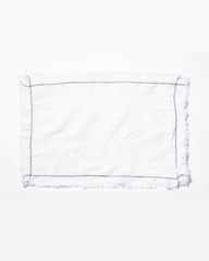 Cotton Linen Trim Edge Napkin