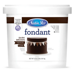 Dark Chocolate Fondant - 2lb - 5 ct - Bulk