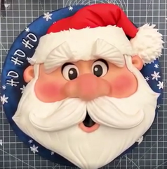 Santa Claus Face Fondant Cake - Nov 5th - 5:30 to 8:30 pm