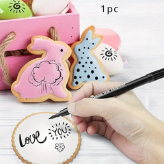 Dual Tips Edible Ink Marker Pen - 1pc