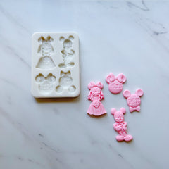 MICKEY & MINNIE WEDDING MOLD