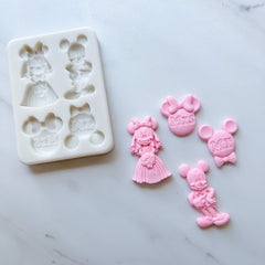 MICKEY & MINNIE WEDDING MOLD