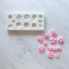 10 PIECE FLORAL MOLD