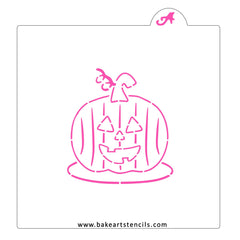 Cute Pumpkin PYO Stencil