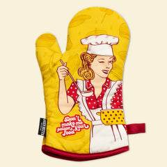 Don't Make Me Poison Your Food Oven Mitts And Potholder Set