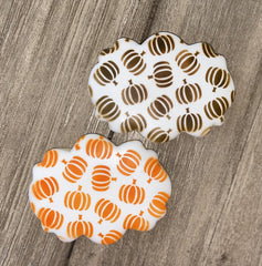 Fall Pumpkins Pattern Stencil