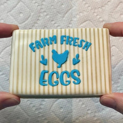 Farm Fresh Eggs Stencil