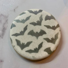 Flying Bats Cookie Stencil