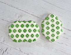 Clover Pattern Cookie Stencil