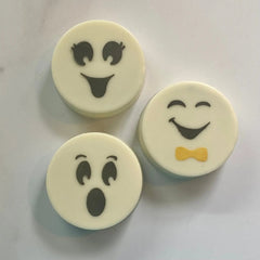 Ghost Faces Cookie Stencil