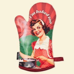 I'm Baked Too Oven Mitts And Potholder Set