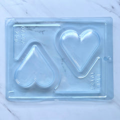 PLAIN HEART DUO MOLD (3-PART)