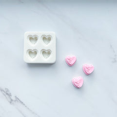 VINTAGE HEART CAKE TRIO MOLD