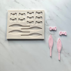 BUNNY EARS AND BOW  MOLD