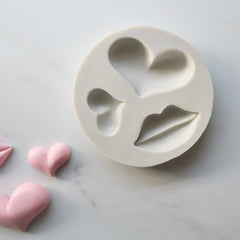 HEARTS & LIP MOLD