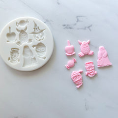 HALLOWEEN CHARACTERS MOLD