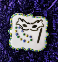 Mardi Gras Parade Cookie Stencil