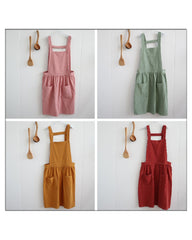 Summer Double Pockets Apron