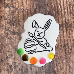 Painting Easter Bunny PYO Stencil