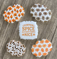 Pumpkin Spice & Everything Nice Stencil