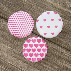 Small Hearts Pattern Stencil