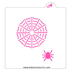 Spider Web Cookie Stencil