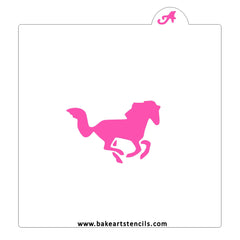 Stallion Horse Cookie Stencil