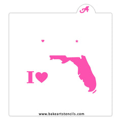 State of Florida Cookie Stencil