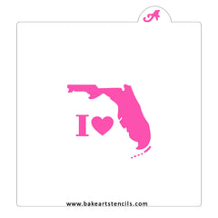 State of Florida Cookie Stencil