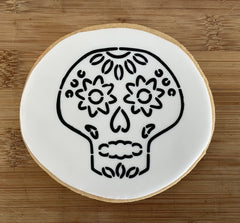 Sugar Skull PYO Cookie Stencil