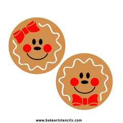 Switch a Gingerbread Oreo Stencil