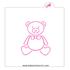 Teddy Bear PYO Cookie Stencil