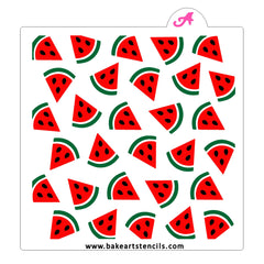 Watermelon Pattern Cookie Stencil Set