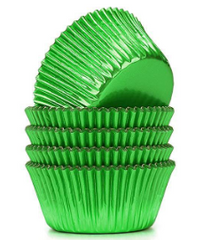 Baking foils - Green Foil - 500ct - Bulk